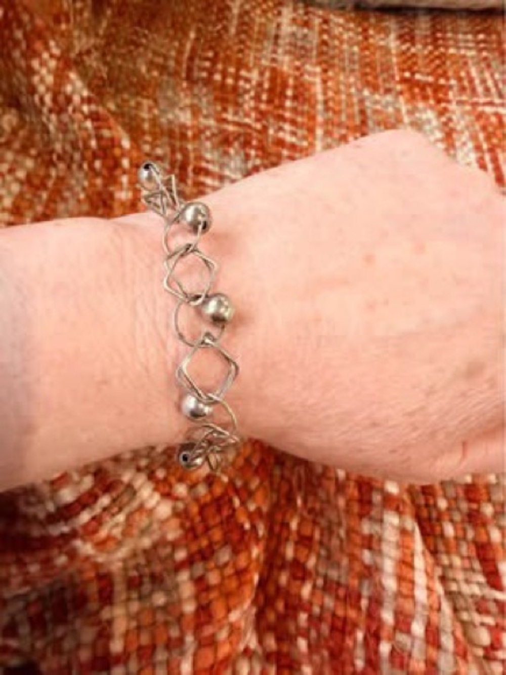 JennyK Wire & Bead Women's Bracelet - .925